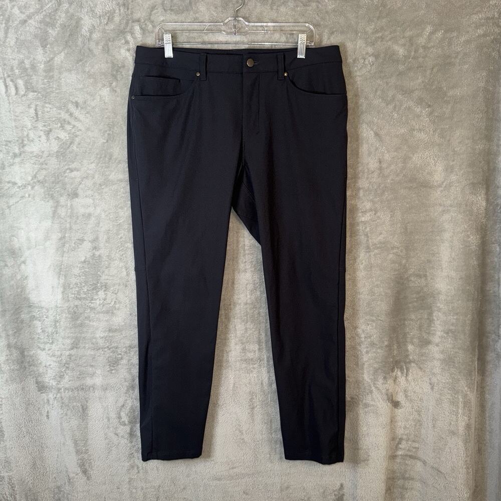 Lululemon Pants Mens 34 ABC Slim Fit 5 Pocket Warpstreme 29" Charcoal Gray